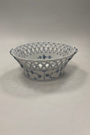 Royal Copenhagen Musselmalet helblonde Frugtkurv No. 1052