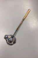 Suppeøse i provinssølv med elfenben skaft