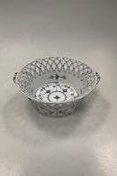 Royal Copenhagen Musselmalet helblonde Frugtkurv No. 1052