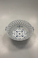 Royal Copenhagen Musselmalet helblonde Frugtkurv No. 1052