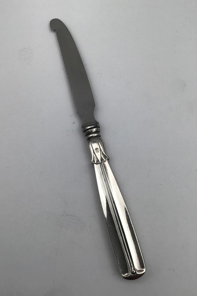 Horsens Sølv Lotus Sølv Citruskniv - Danam Antik