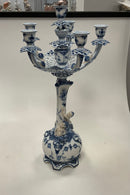 Royal Copenhagen Musselmalet Helblonde 5-armet lysestage No. 1006