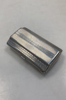 Danish Antique Cigarette Case in Sterling Silver