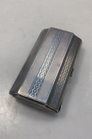 Danish Antique Cigarette Case in Sterling Silver