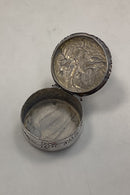 German Antik Pilleæske / Snusdåse i sølv