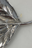 Georg Valdemar Nielsen Blomsterformet Sølv salt og peber sæt