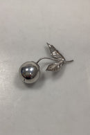 Georg Valdemar Nielsen Blomsterformet Sølv Peberbøsse