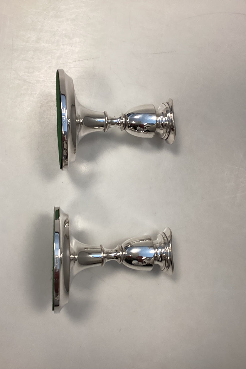 Sæt af Svend Toxværd Sølv Lysestager