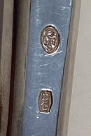 Dansk Krone Sølv Eva Lagkagekniv med skær