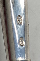 Dansk Krone Sølv Eva Serveringsspade