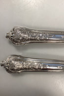 Anton Michelsen Sterling Sølv Rosenborg forskæresæt