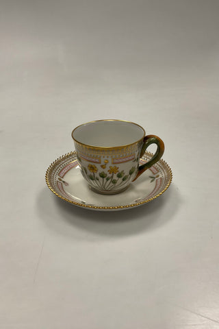 Royal Copenhagen Flora Danica Mocha Cup No. 3618