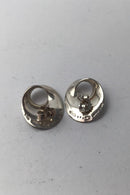 Georg Jensen Sterling Sølv Øreringe No. 142 Torun Møbius - Danam Antik