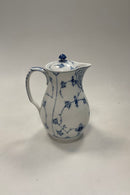Royal Copenhagen Musselmalet Riflet Chokolade kande No. 30