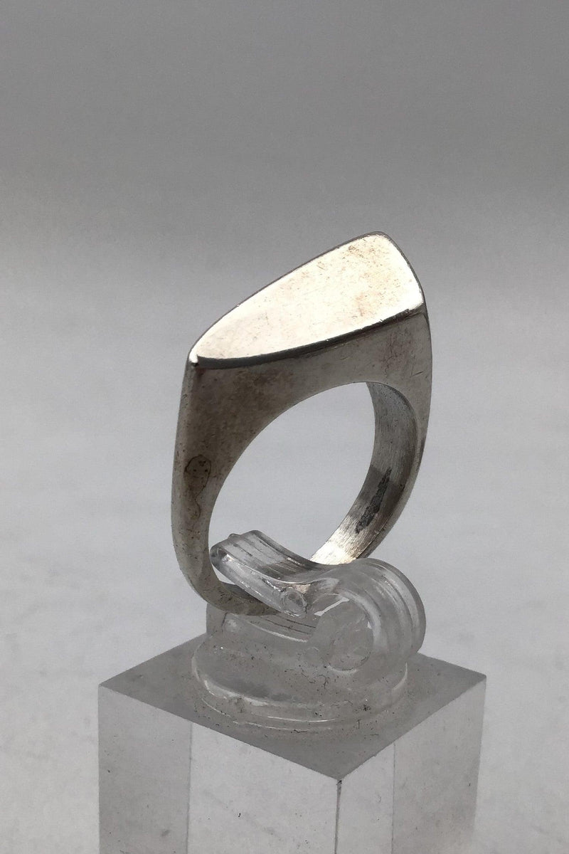 Arne Johansen Sterling Sølv Moderne Ring - Danam Antik