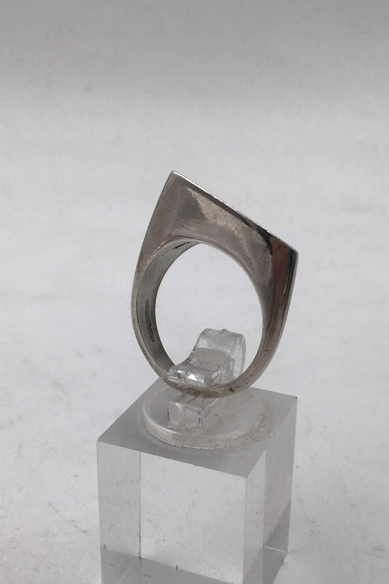 Arne Johansen Sterling Sølv Moderne Ring - Danam Antik