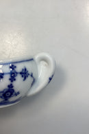 Royal Copenhagen Blue Fluted Plain Oval Butter Pitcher No. 2039