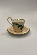 Antik Royal Copenhagen Efeu Kaffekop med høj Hank