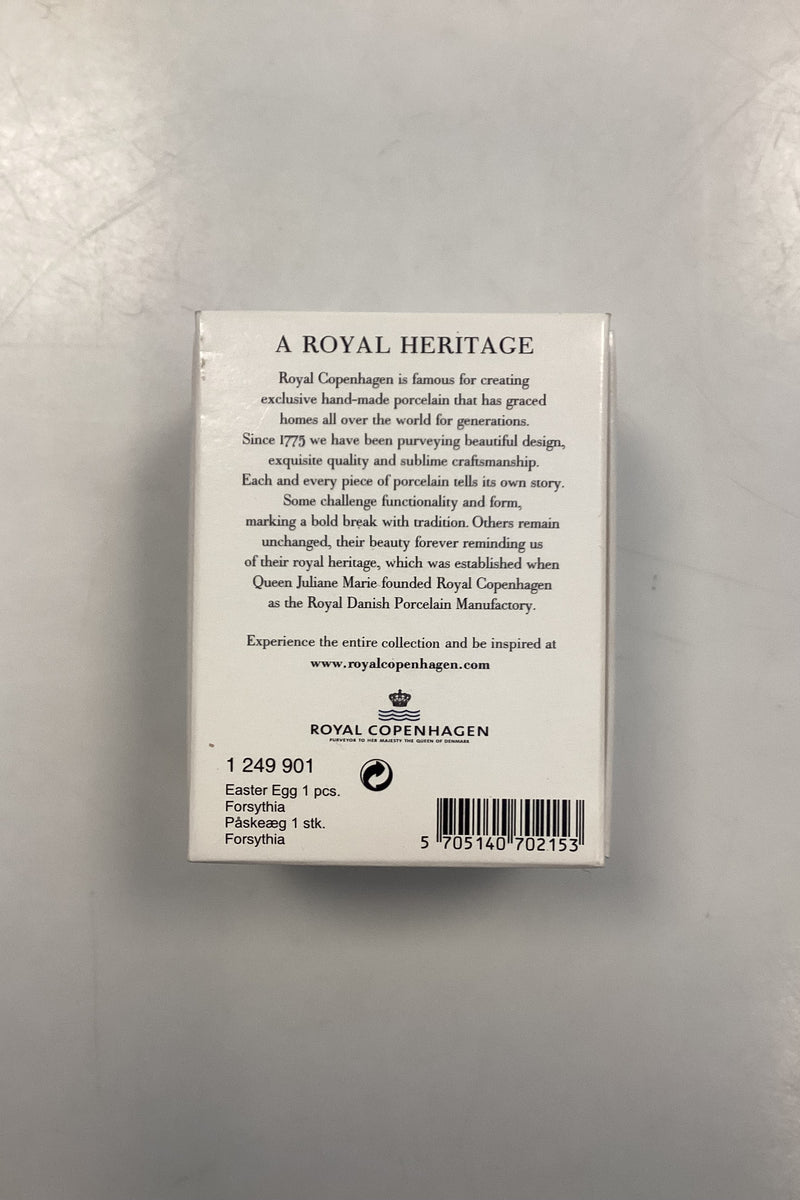 Royal Copenhagen Påskeæg - Forsythia 2011