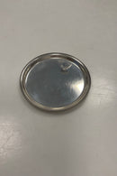 Evald Nielsen Sterling Sølv Glas Coaster