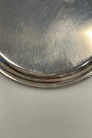 Evald Nielsen Sterling Sølv Glas Coaster