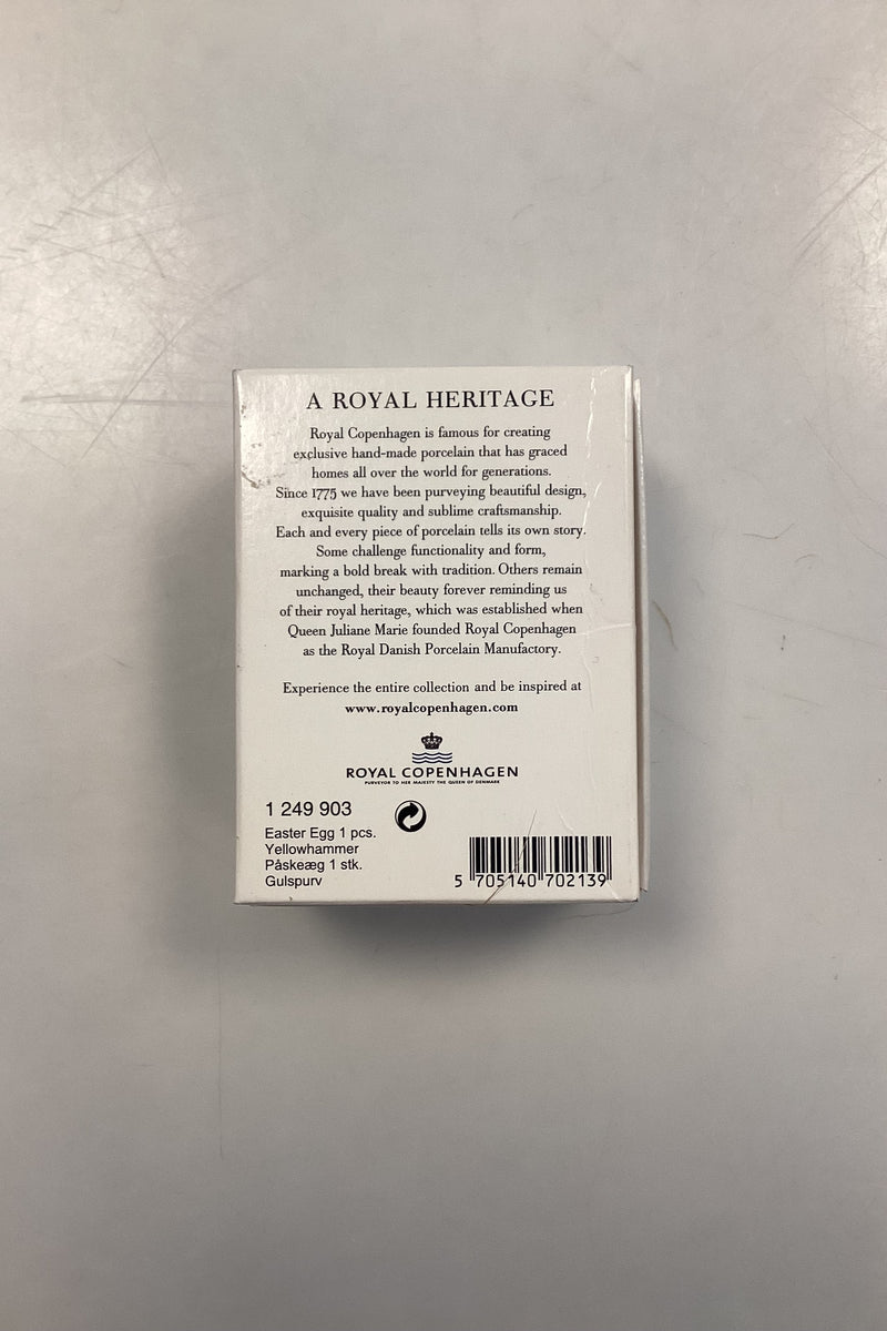 Royal Copenhagen Påskeæg - Gulspurv 2011