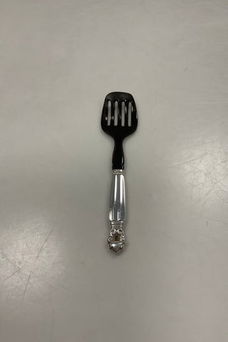 Georg Jensen Sterling Silver Acorn Herring Fork with Horn, No. 216