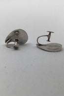 Anton Michelsen Sterling Sølv Øreringe Nanna Ditzel - Danam Antik