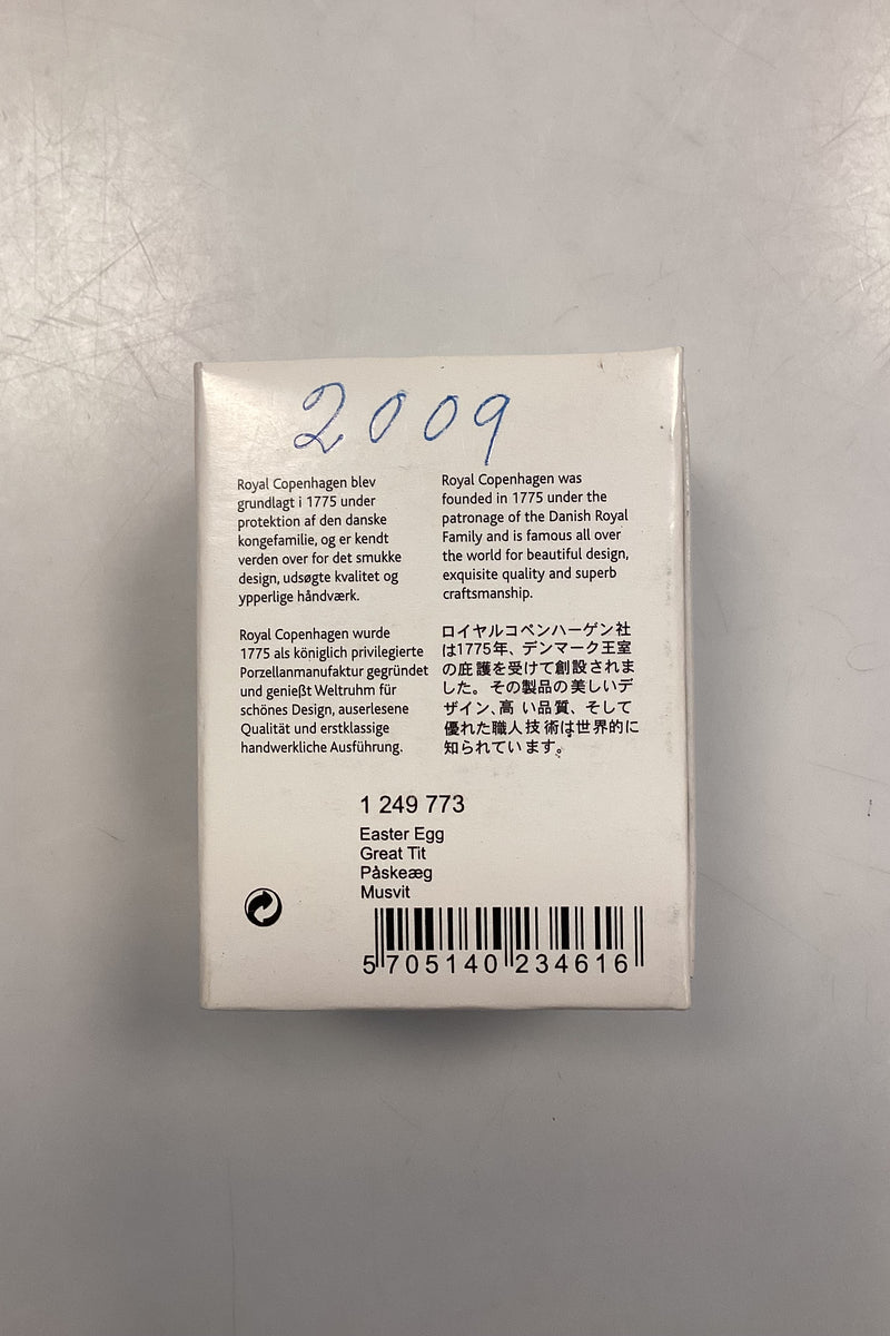 Royal Copenhagen Påskeæg - Musvit 2009