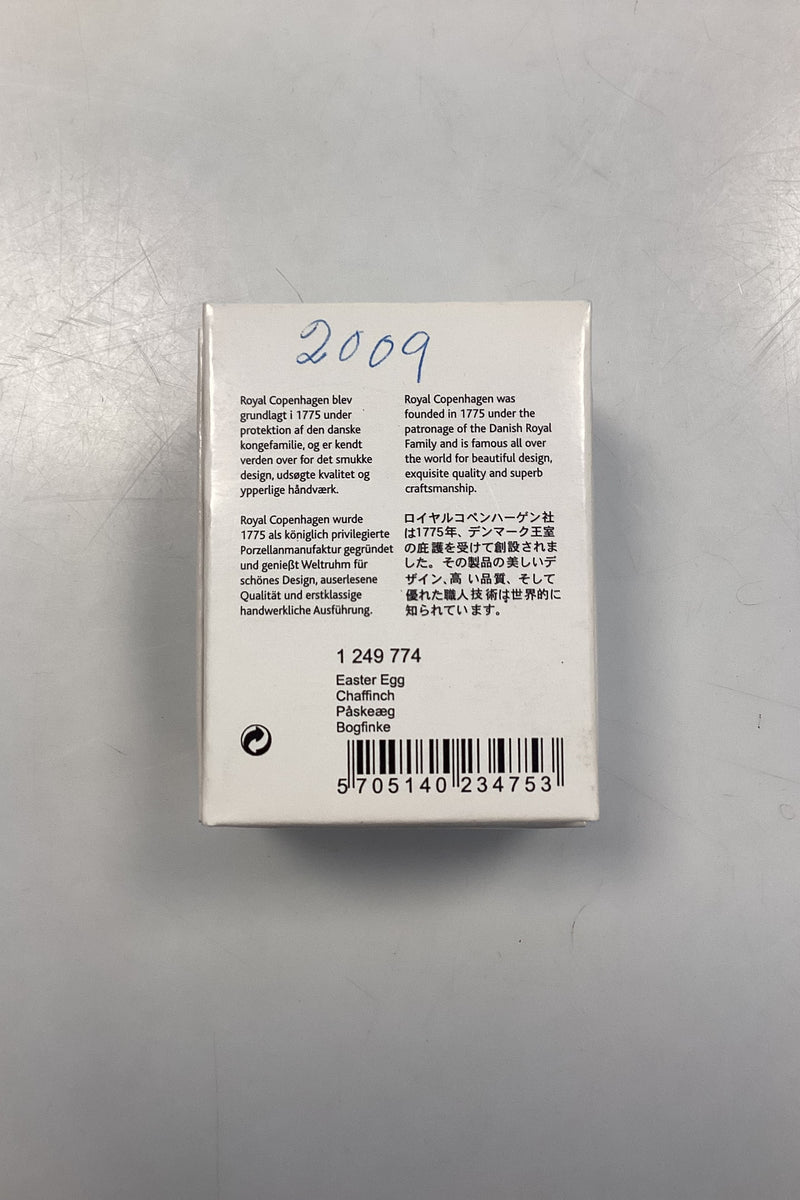 Royal Copenhagen Påskeæg - Bogfinke 2009
