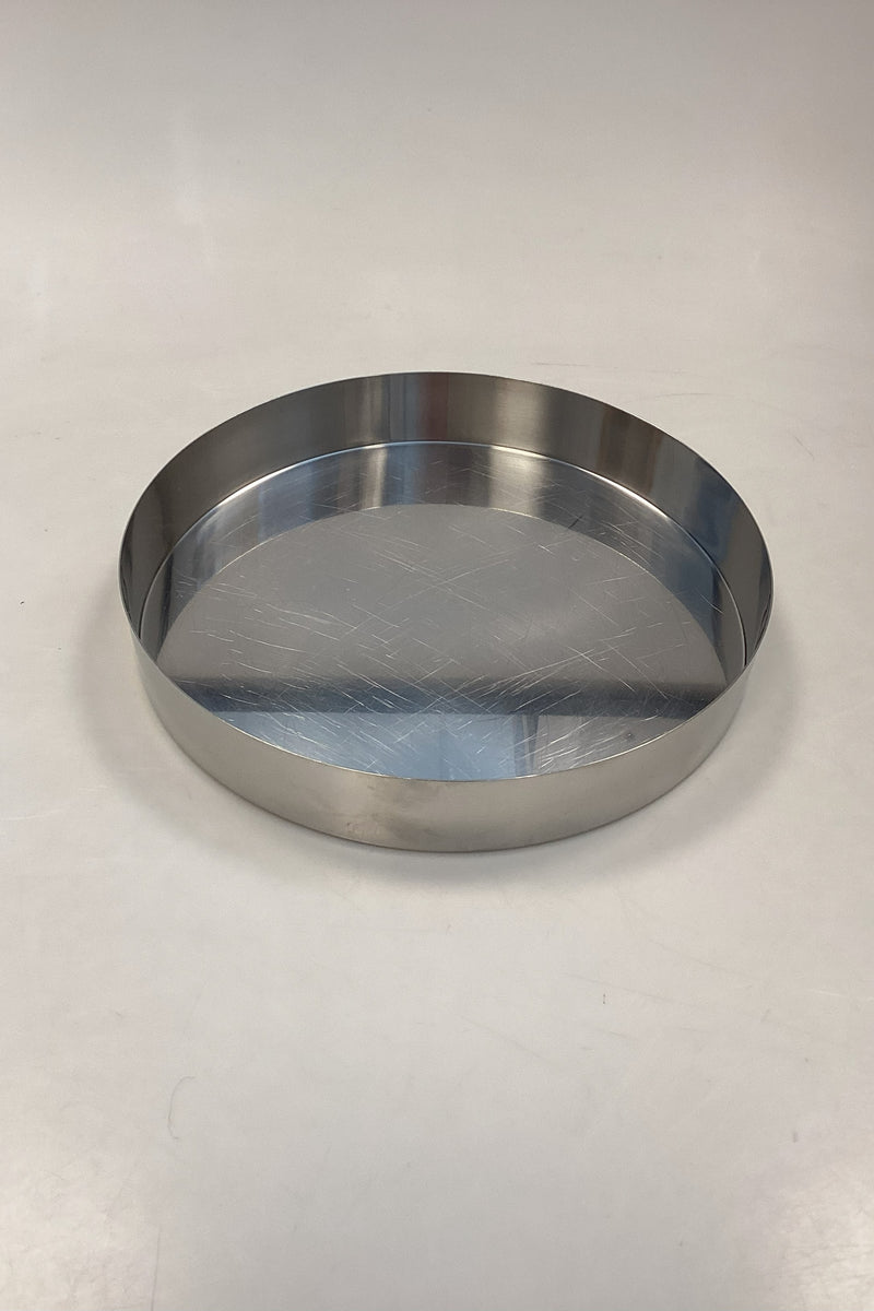 Stelton Rund Serveringsfad i rustfrit stål