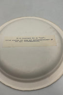 Royal Copenhagen Musselmalet Paptallerken fra 1976