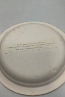 Royal Copenhagen Musselmalet Paptallerken fra 1976