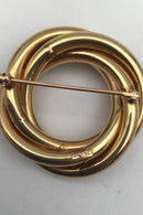 Tiffany & Co. 14 K Guld Broche Open Circle - Danam Antik
