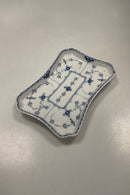 Royal Copenhagen Musselmalet Halvblonde Aflang Bakke No 716