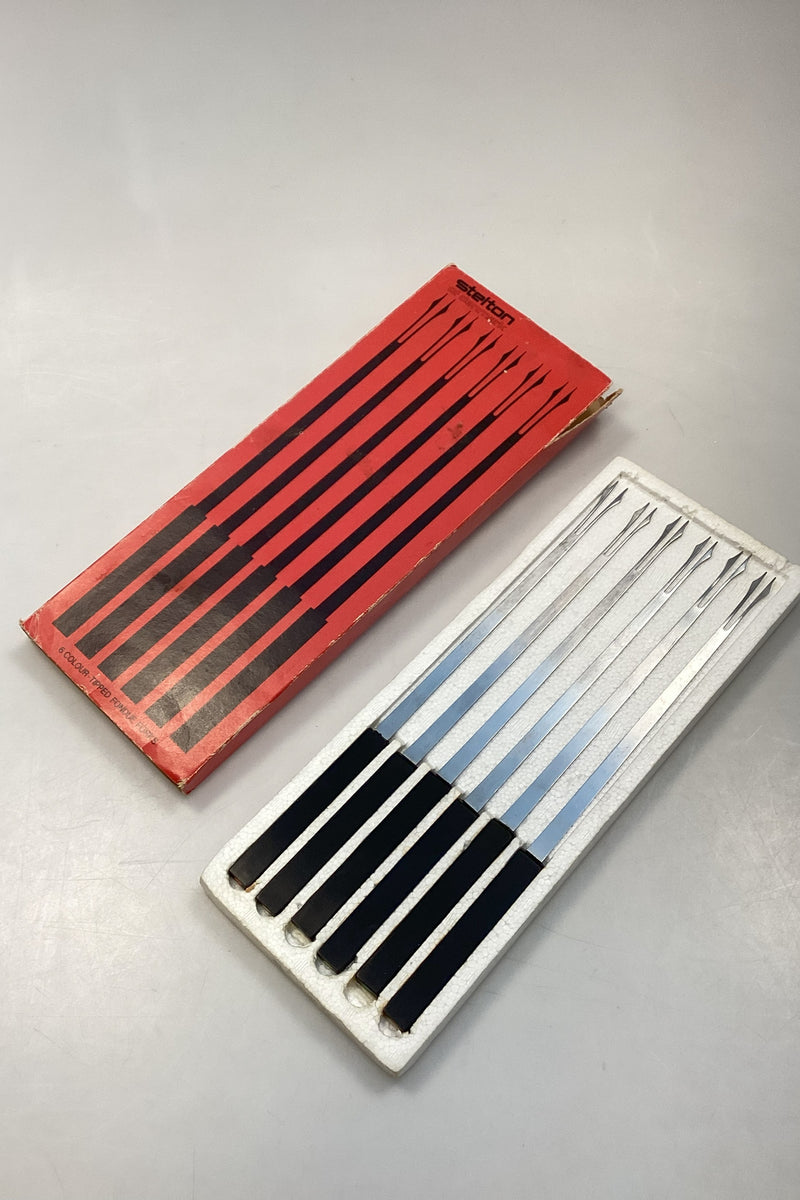 Stelton fondue gaffel sæt i rustfrit stål