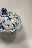 Royal Copenhagen Musselmalet Helblonde Skål med låg No. 1100