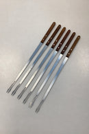 Stelton fondue gaffel sæt i rustfrit stål