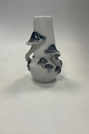 Royal Copenhagen Art Nouveau Vase med Snegl og Svampe No. 302/192