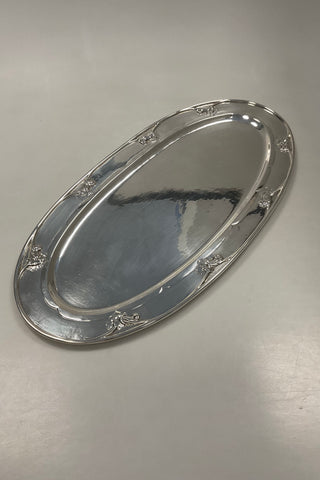 Georg Jensen Sterling Sølv Fiskefad No. 230E