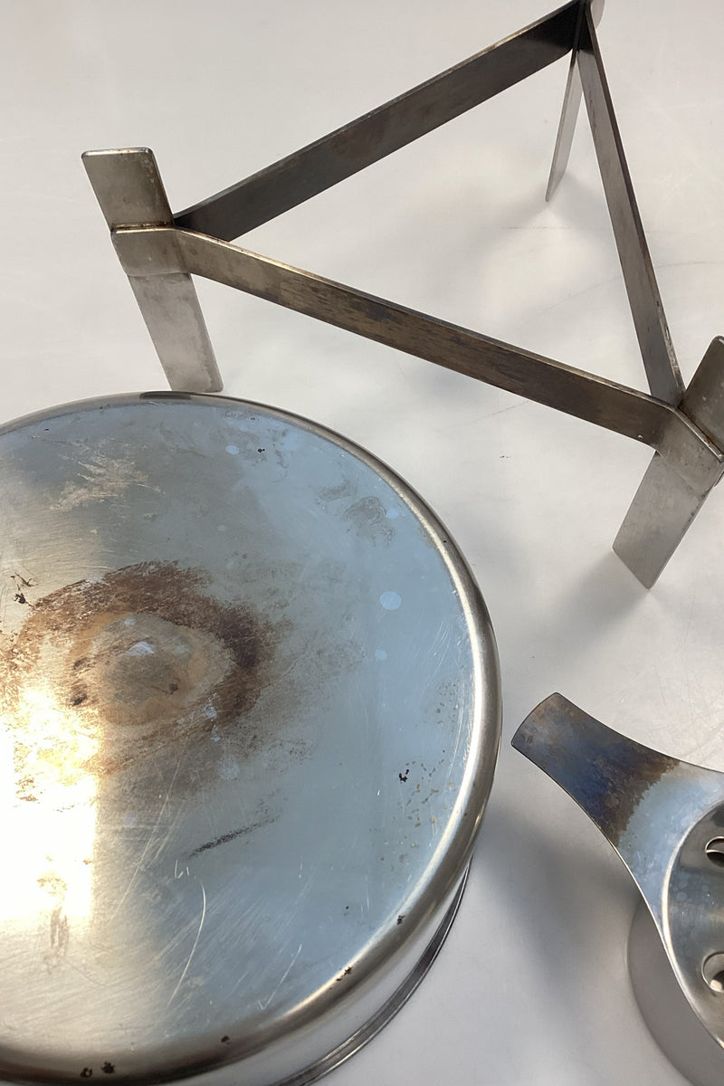 Stelton Peter Holmblad fondue grydesæt i rustfrit stål