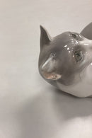 Bing og Grøndahl Figur af Stor Kat No. 1686