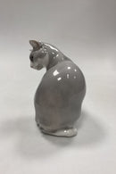 Bing og Grøndahl Figur af Stor Kat No. 1686