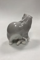 Bing og Grøndahl Figur af Stor Kat No. 1686