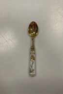 Royal Copenhagen Michelsen Georg Jensen Flora Danica Dessert Ske.  Måler 19cm / 7.48 inch