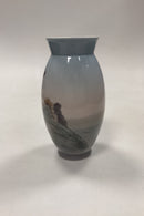 Bing og Grøndahl Vase med Møllemotiv No. 420/8682