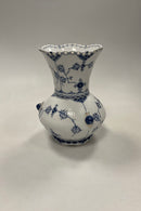 Royal Copenhagen Musselmalet Helblonde Vase med snegle No 1197