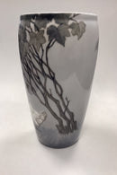 Royal Copenhagen Art Nouveau Vase - Høns og Hane No. 2031/66