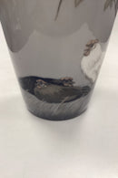 Royal Copenhagen Art Nouveau Vase - Høns og Hane No. 2031/66