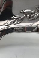 Tysk Binder Wilhelm - Schwäbisch Gmünd Sølv Jardiniere m. Glasindsats - Danam Antik